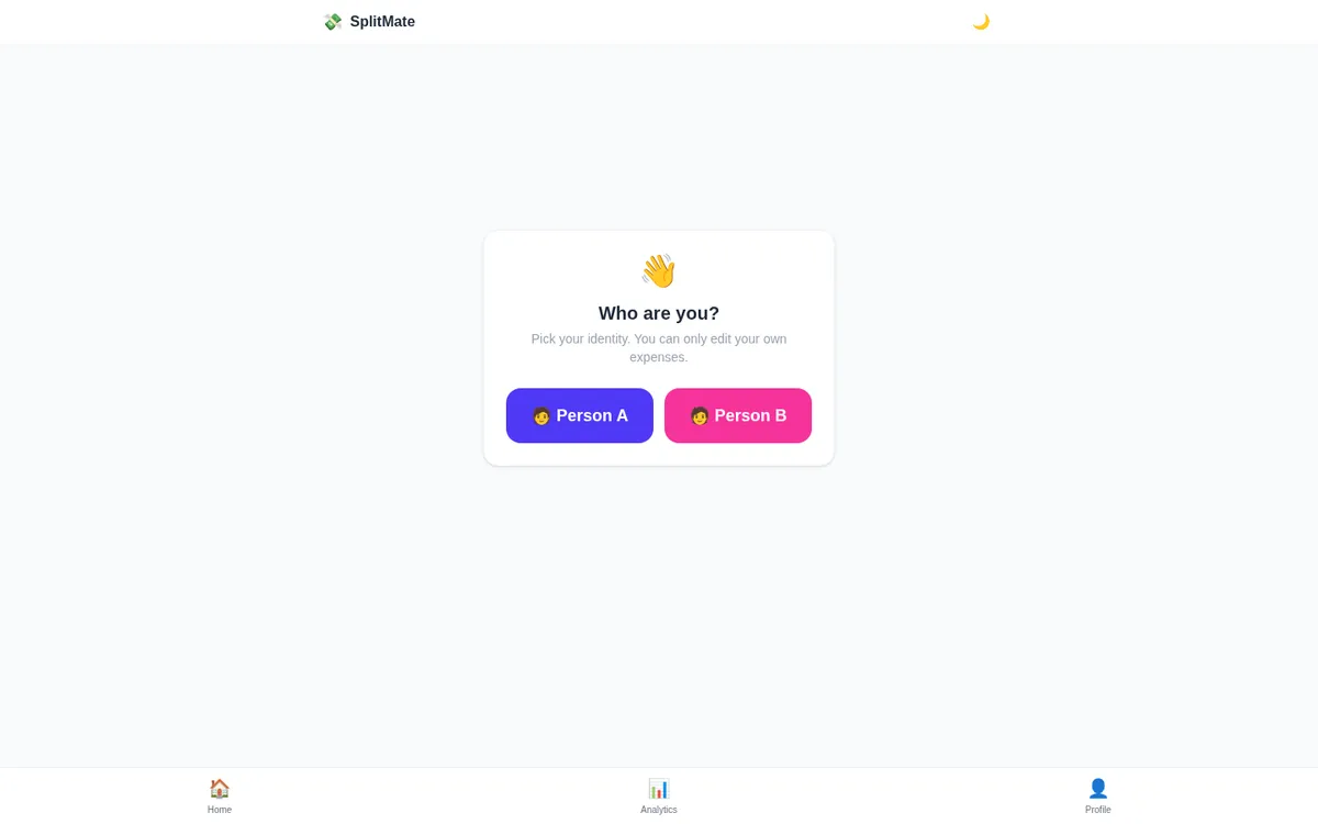 SplitMate screenshot